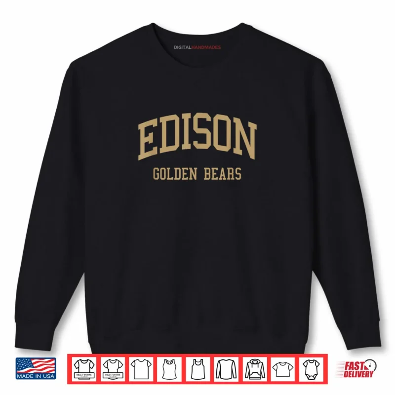 Sweatshirt Edison High School HS San Antonio TX Retro Sports Shirt