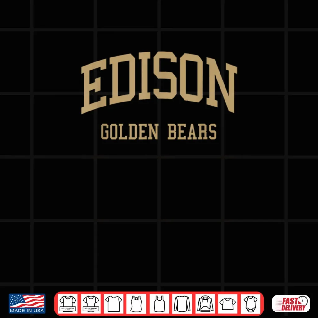 Edison High School HS San Antonio TX Retro Sports Shirt