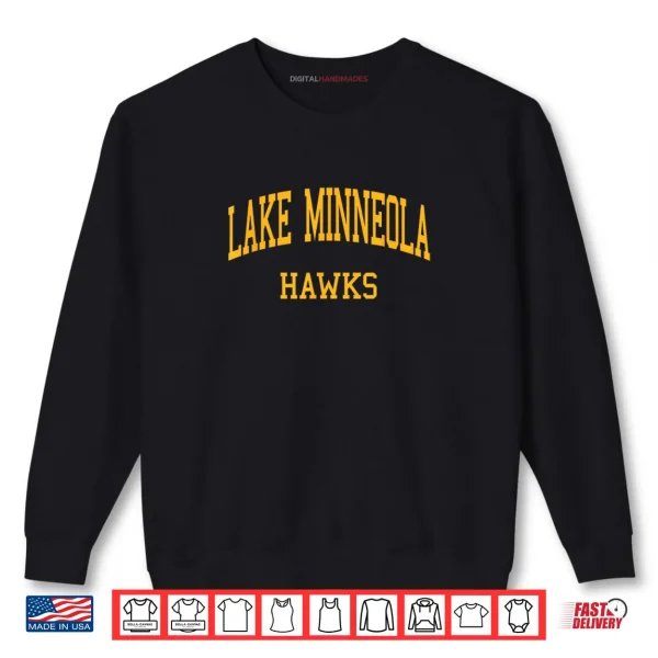 Sweatshirt Lake Minneola High School HS Minneola FL Retro Sports Shirt