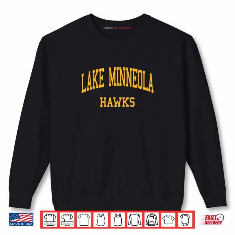 Sweatshirt Lake Minneola High School HS Minneola FL Retro Sports Shirt