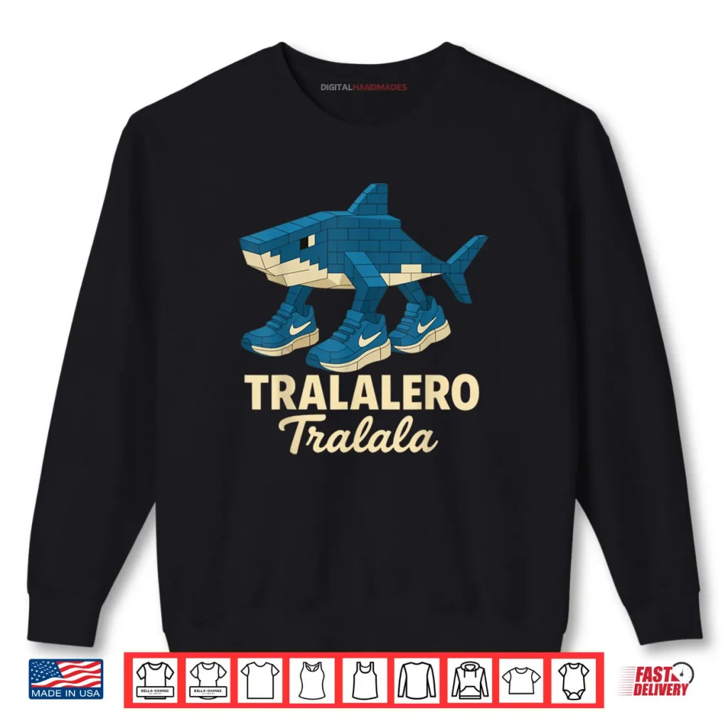 Tralalero Tralala Bootleg Brainrot Italian Brainrot Meme Shirt