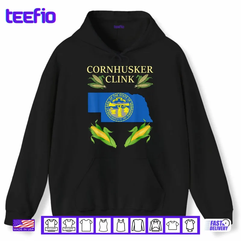 Hoodie Cornhusker Clink Nebraska USA Politics Shirt