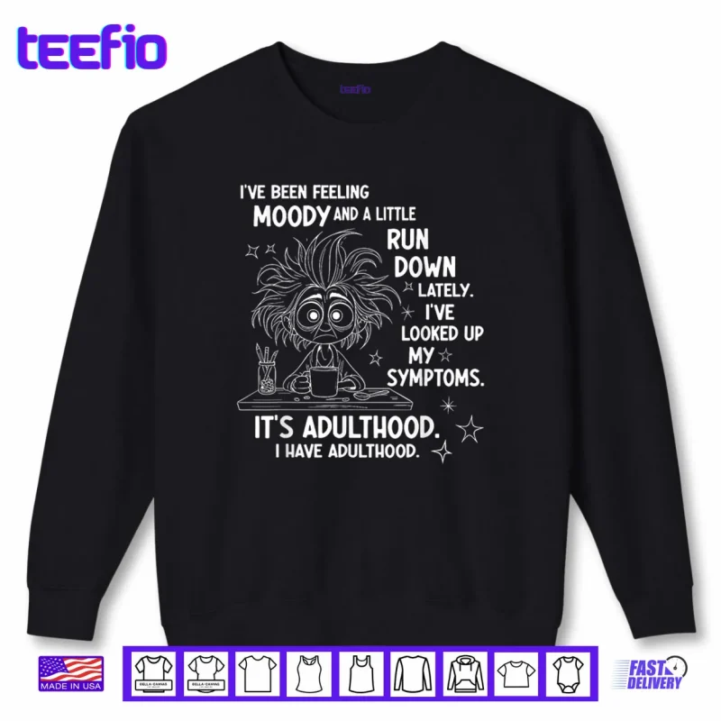 Sweatshirt Ive Been Feeling Moody and A Little Run Down Lately Shirt