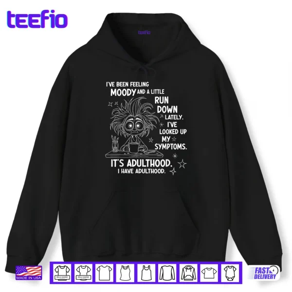 Hoodie Ive Been Feeling Moody and A Little Run Down Lately Shirt