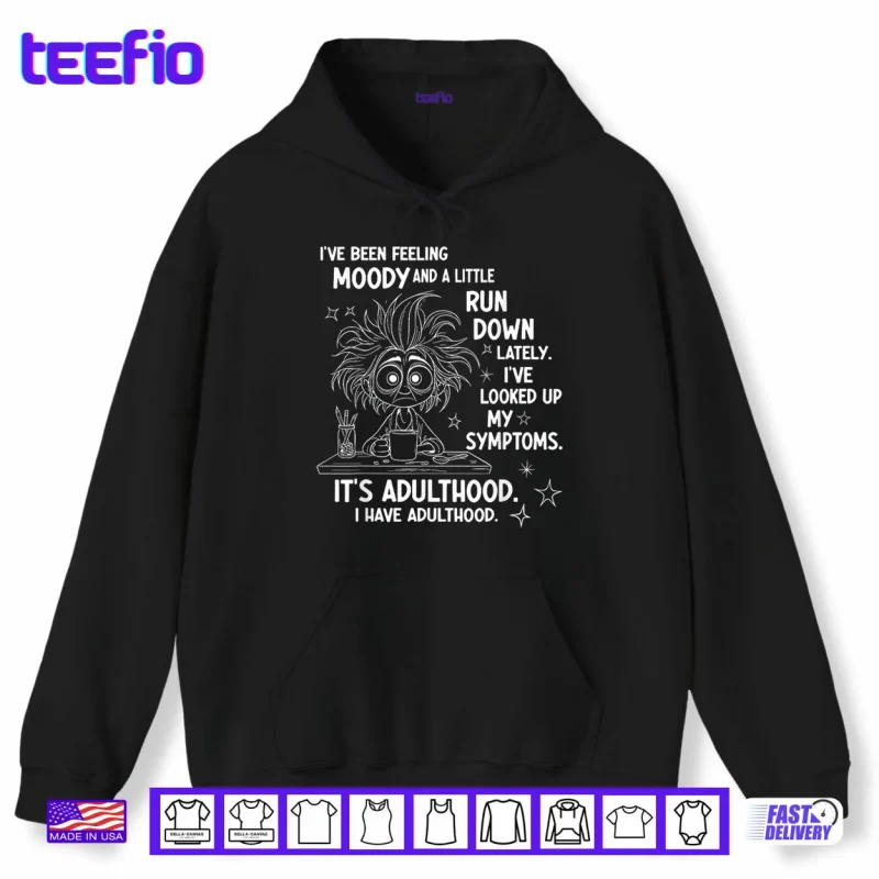 Hoodie Ive Been Feeling Moody and A Little Run Down Lately Shirt