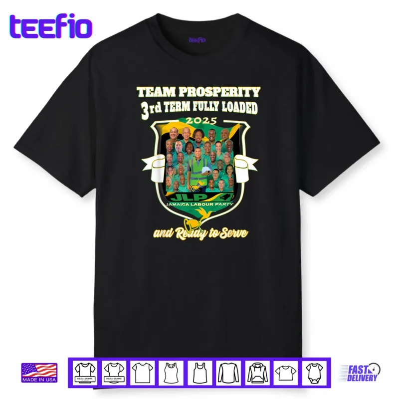 Jamaica Labour Party 3rdTEAM Prosperity JLP Supporter Gifts Shirt