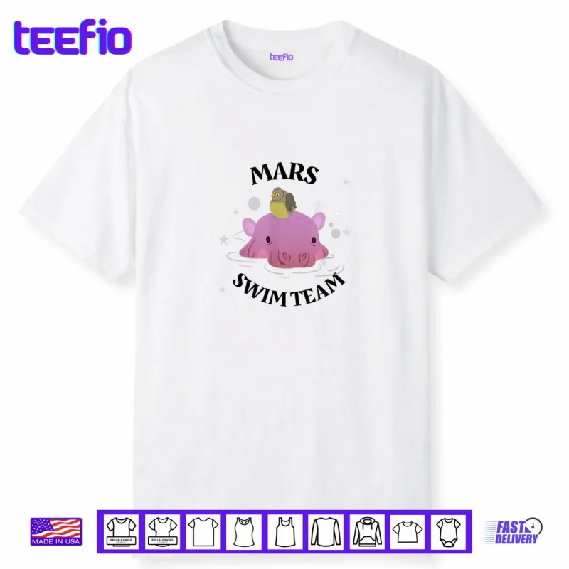 Mars Swim Team Hippo Shirt