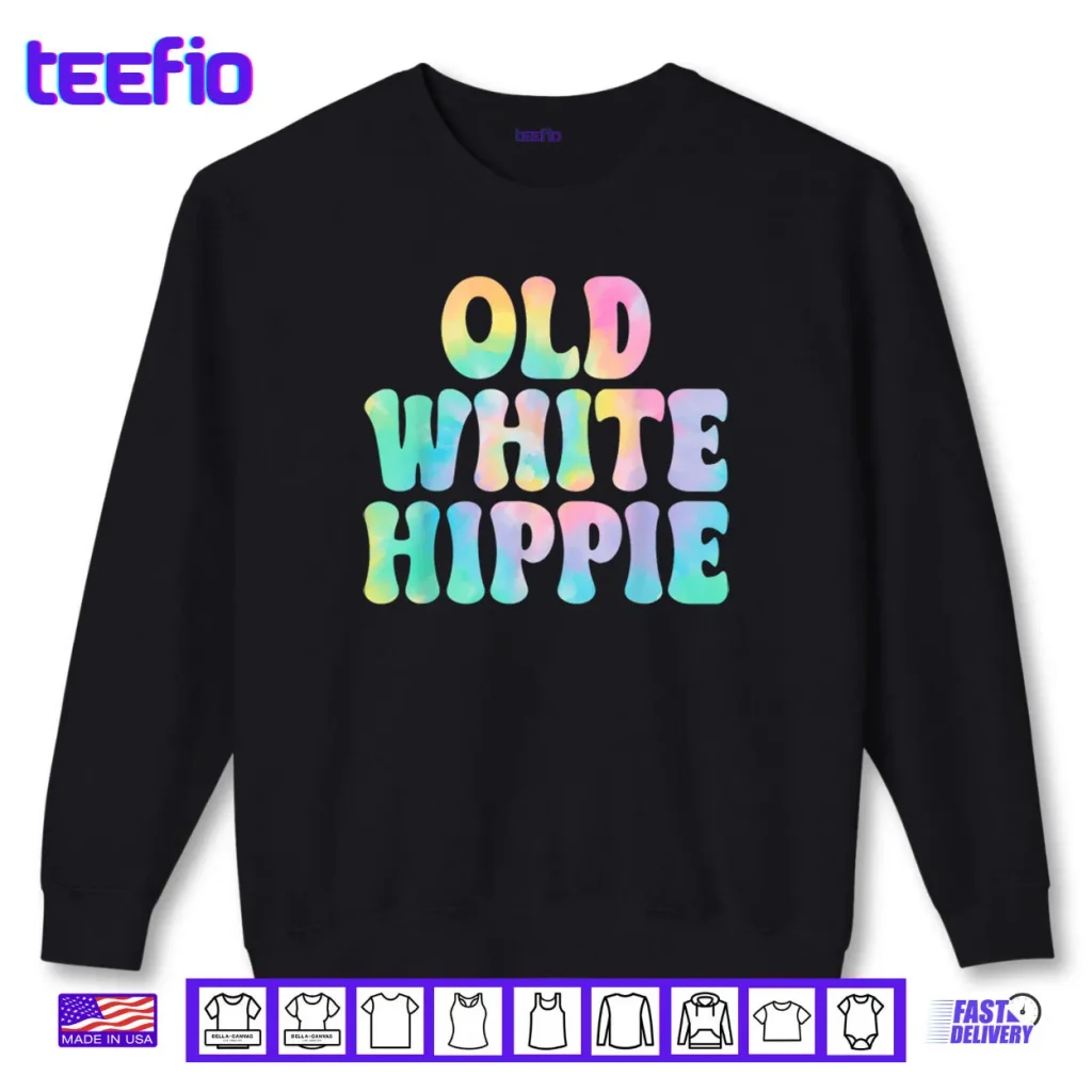 Old White Hippie Shirt