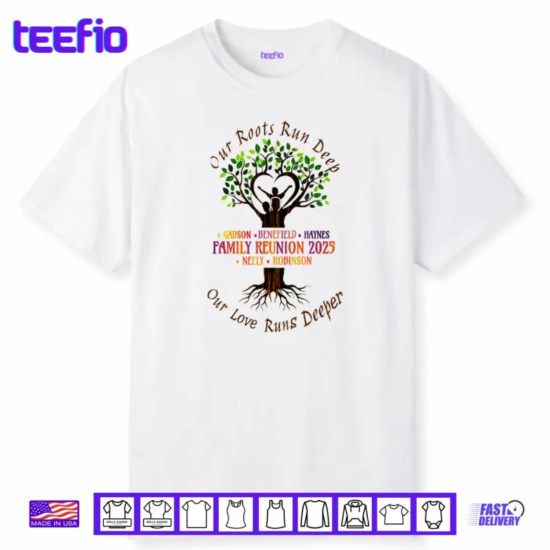 Our Love Runs Deeper Family Reunion Shirt