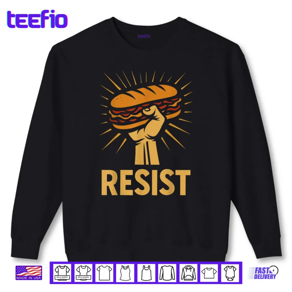 Resist DC The Sandwich Guy Free DC Shirt