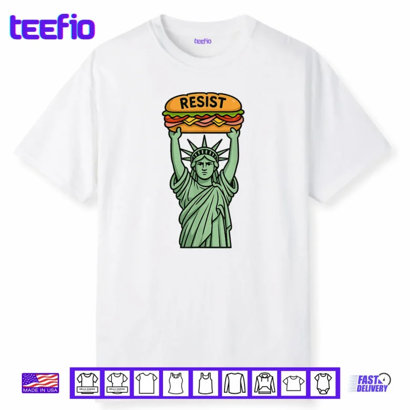 Resist Injustice Funny Liberty Sub Sandwich Protest Shirt