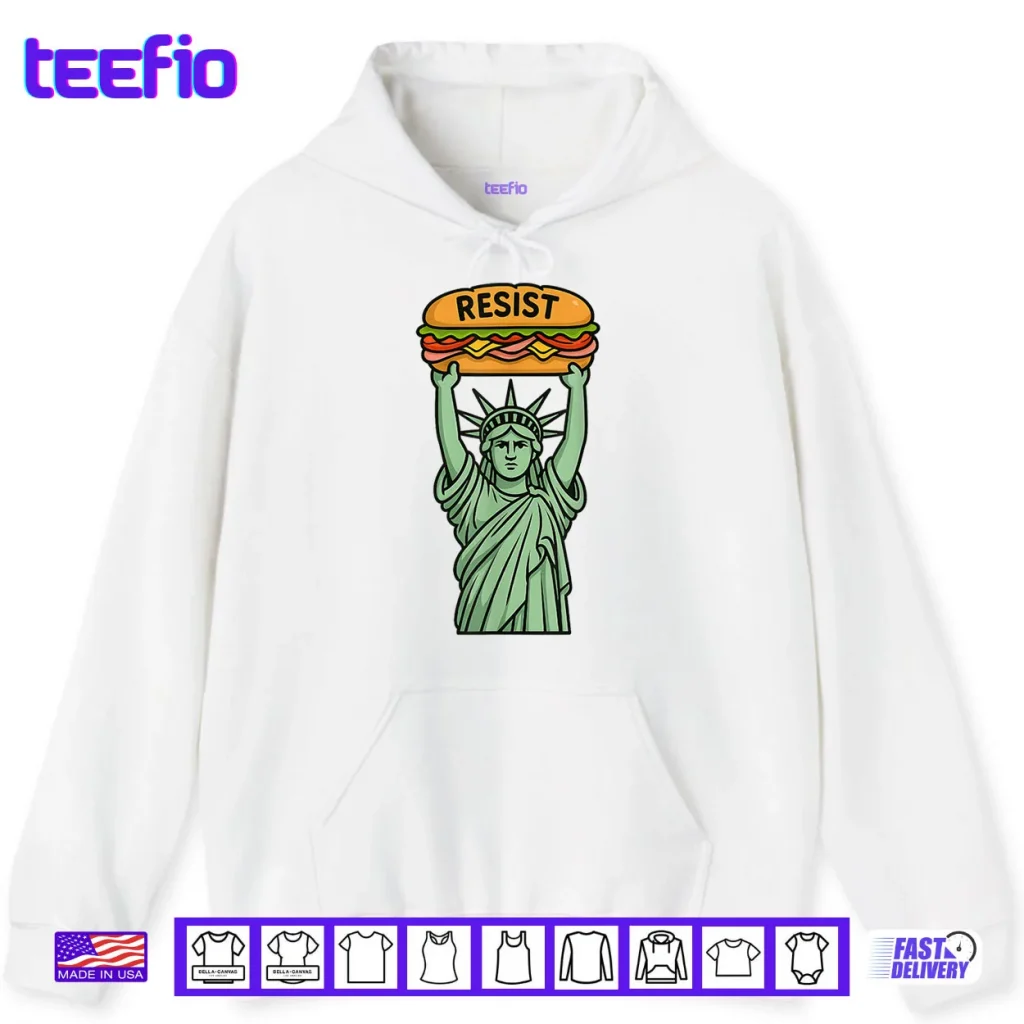 Resist Injustice Funny Liberty Sub Sandwich Protest Shirt