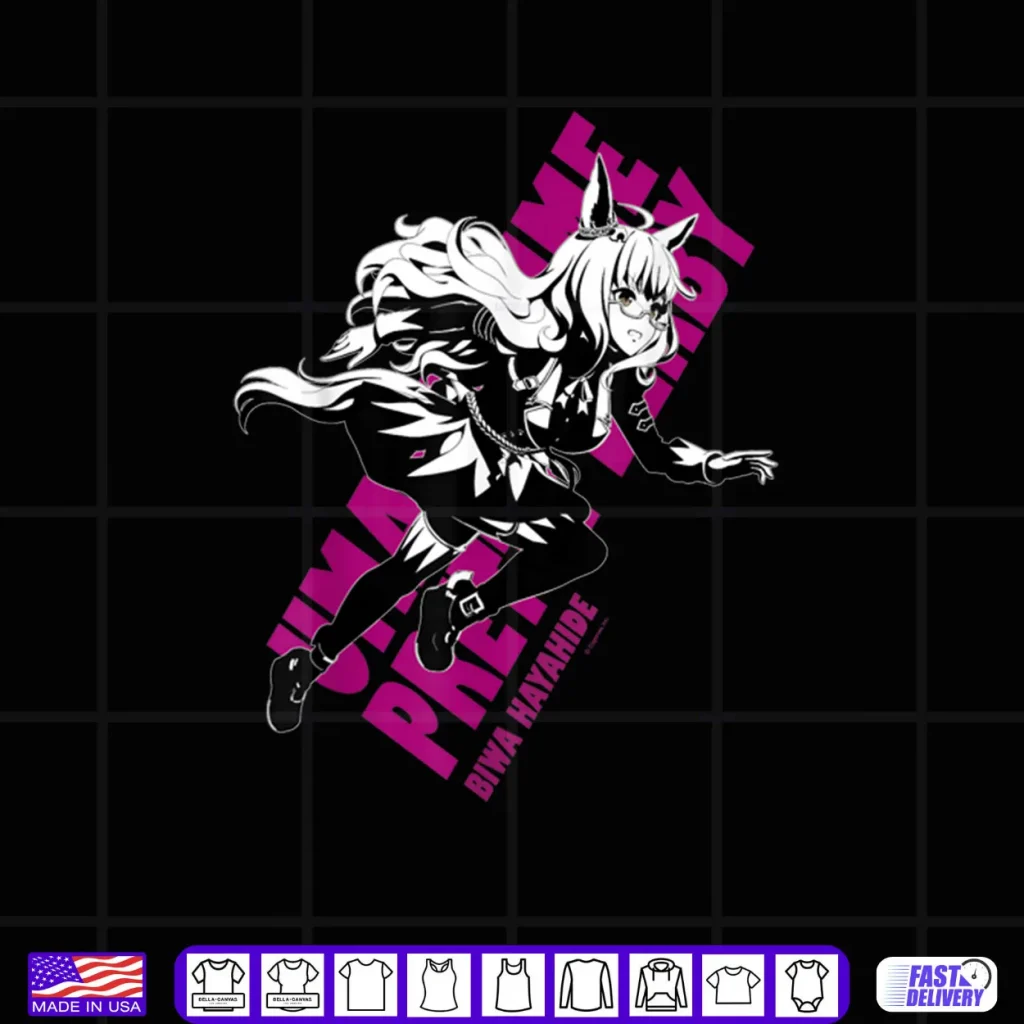 Retro Napalm Era Fit Check Heels Nails Blade Mascara Makeup Shirt