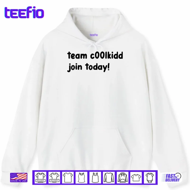 Hoodie Team C00lkidd Join Today Shirt