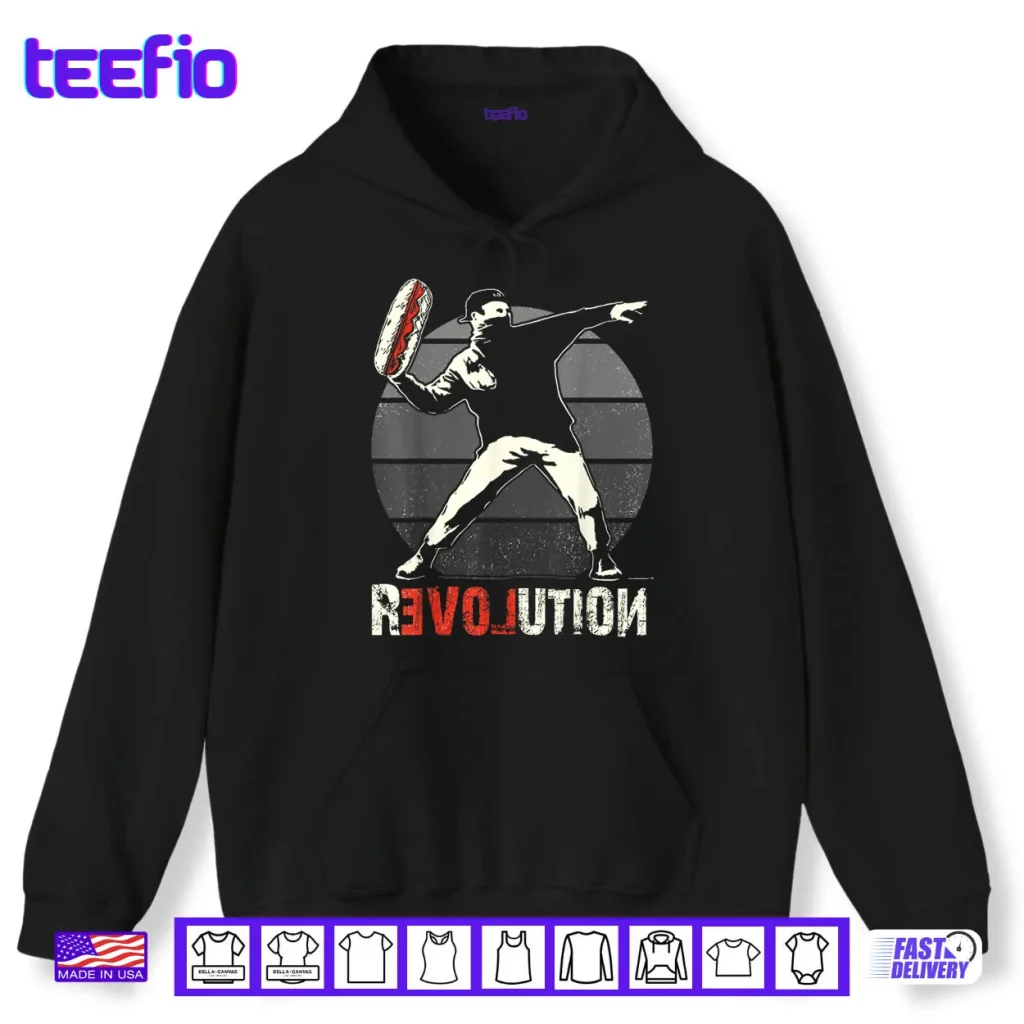 Throwing Sandwich Revolution Funny Humor Meme Shirt