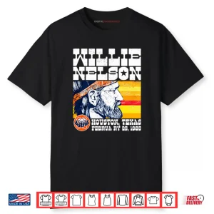 Willie Nelson Astrodome Houston Texas February 1985 Shirt