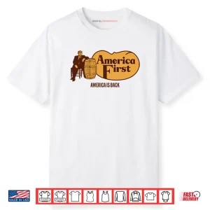Trump Cracker Barrel America First America Is Back Shirt