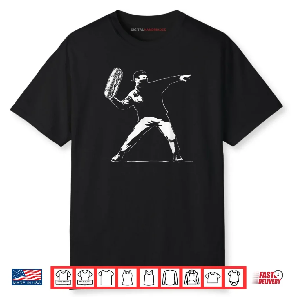 Throwing Sandwich Revolution Funny Humor Meme Shirt