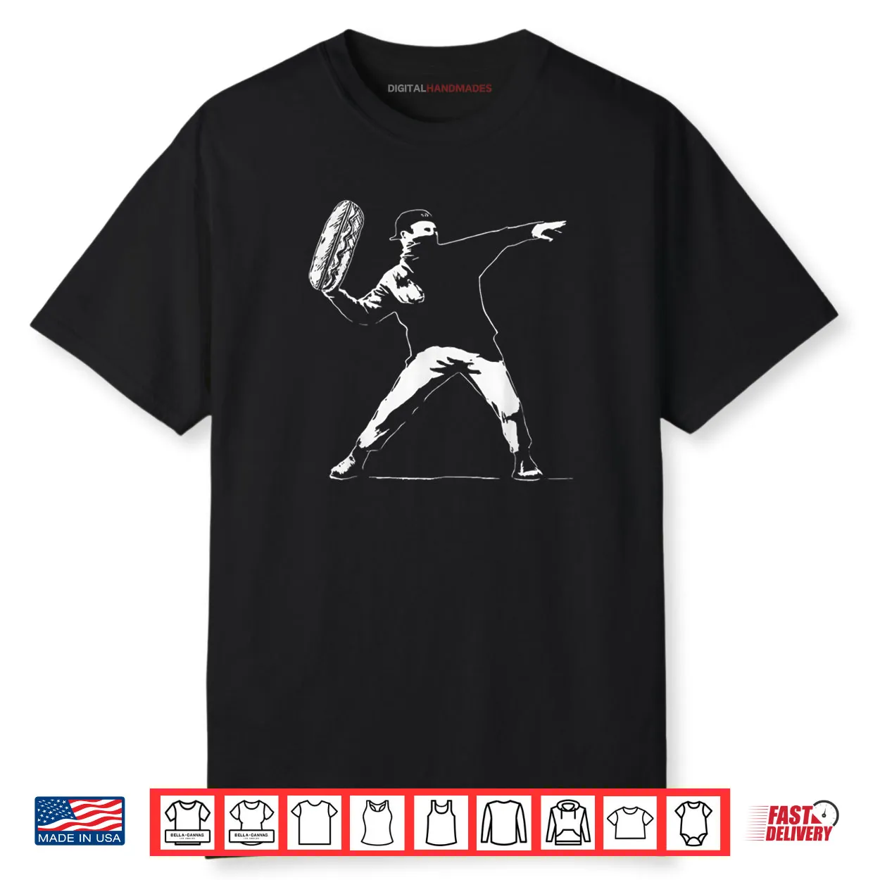 Throwing Sandwich Revolution Funny Humor Meme Shirt