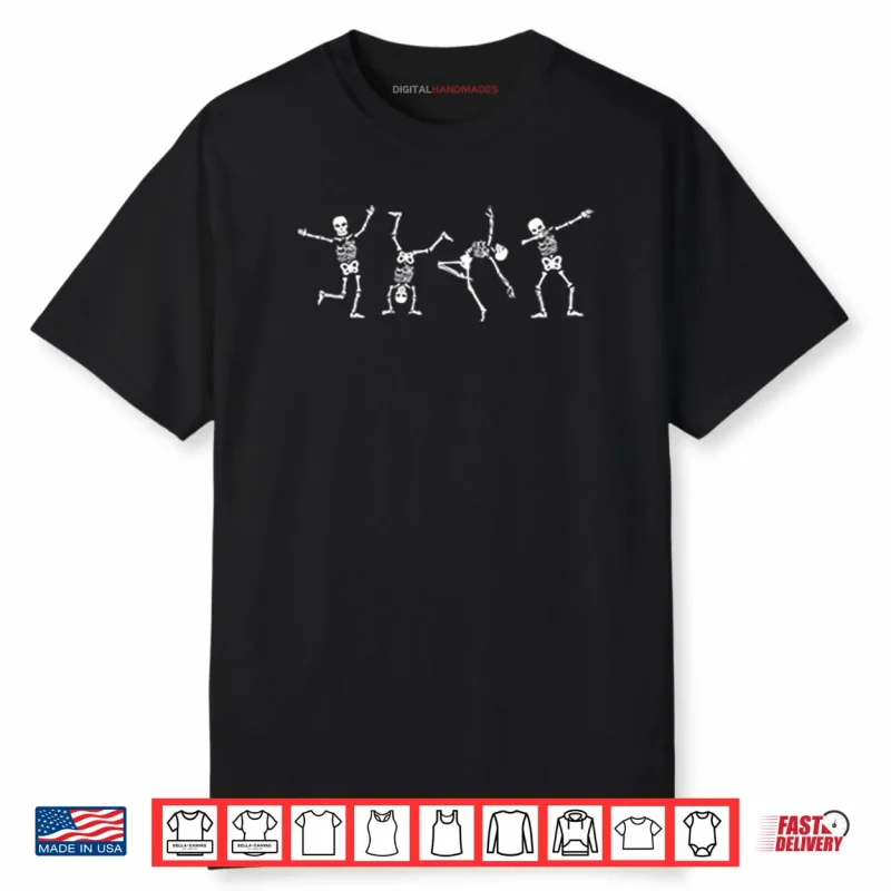 Dancing Skeleton Fuck Trump Halloween Shirt