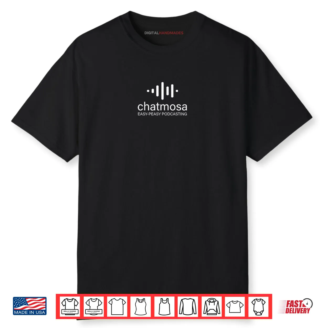 Easy Peasy Podcasting Shirt