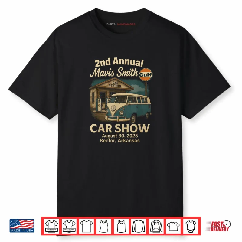 Mavis Smith 2nd Annual Car Show Shirt
