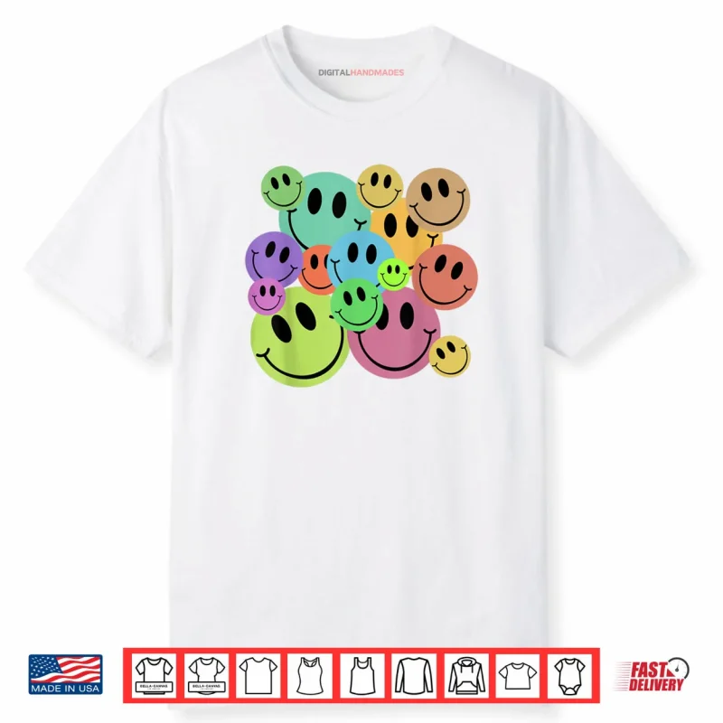 Smile Face Vintage Trendy Shirt