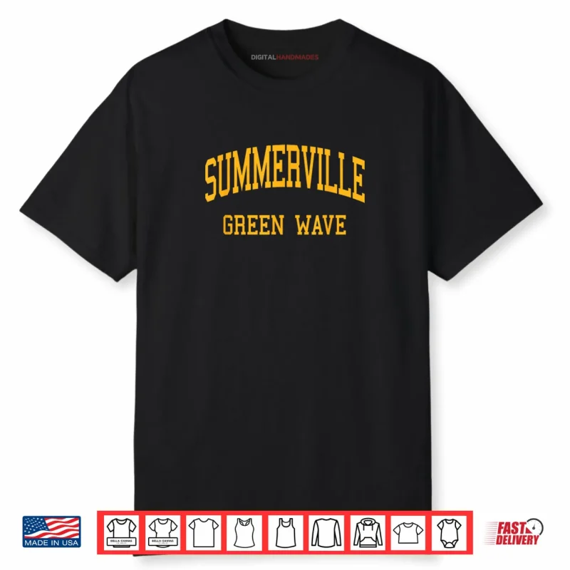 Summerville High School HS Summerville SC Retro Sports Shirt