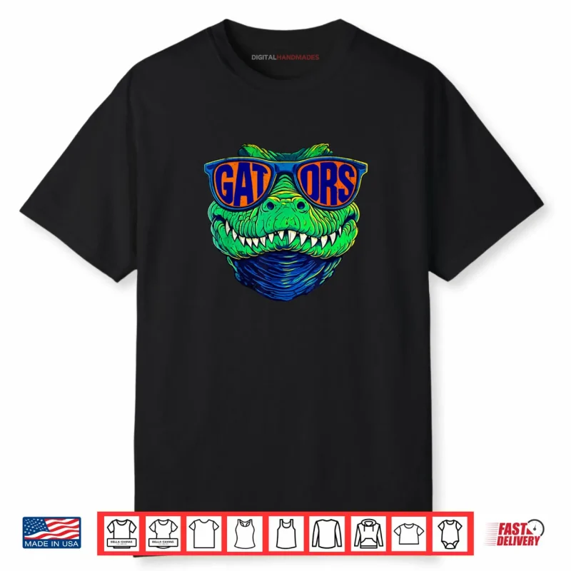Vintage Gators Sunglasses Throwback Animals Shirt