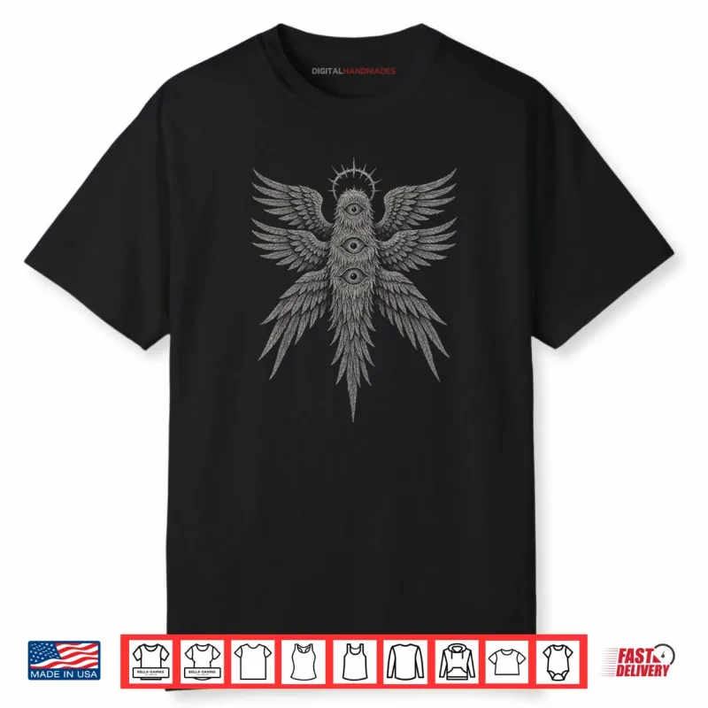 Seraphim Bible Accurate Angel Enoch Eye Esoteric Aesthetic Shirt