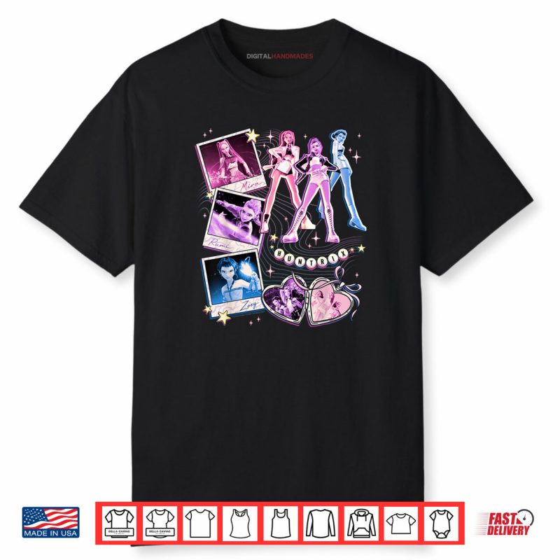 Zoey Showcase Retro Neon Poster Shirt