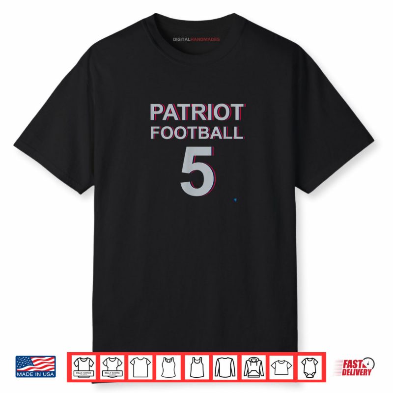 Patriot Football 5 Shirt