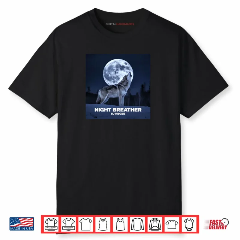 Night Breather DJ NBGEE Lone Wolf Shirt
