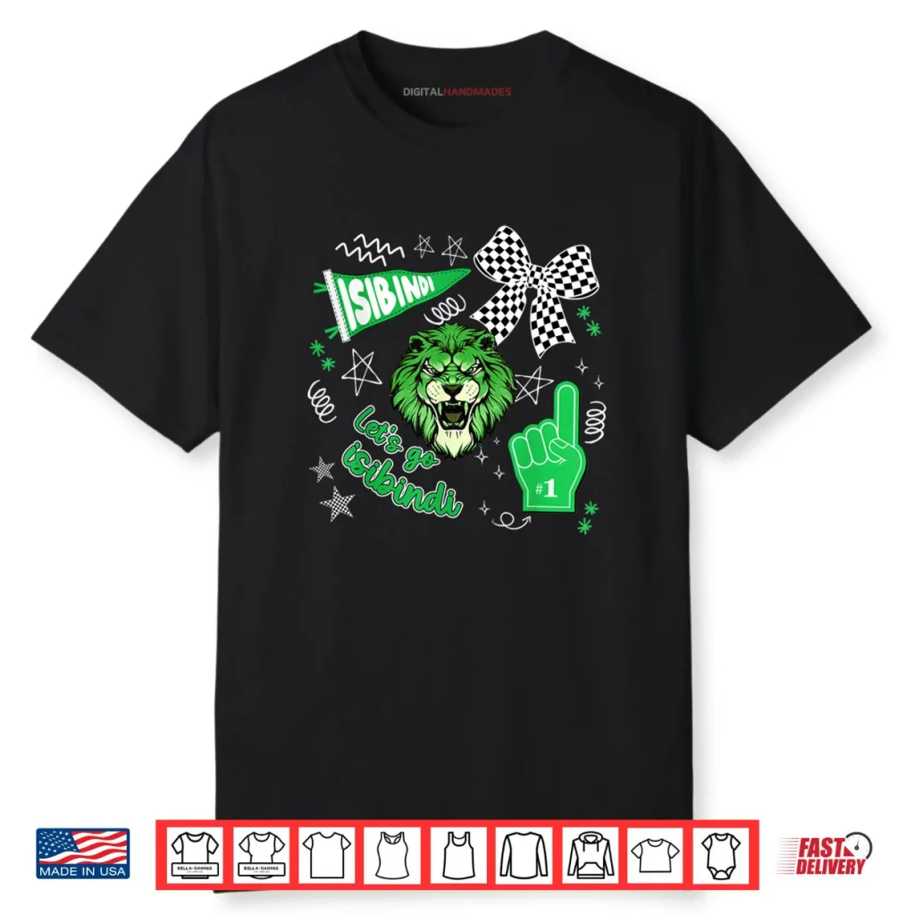 Let’s Go Isibindi Retro Cheering School Spirit Shirt