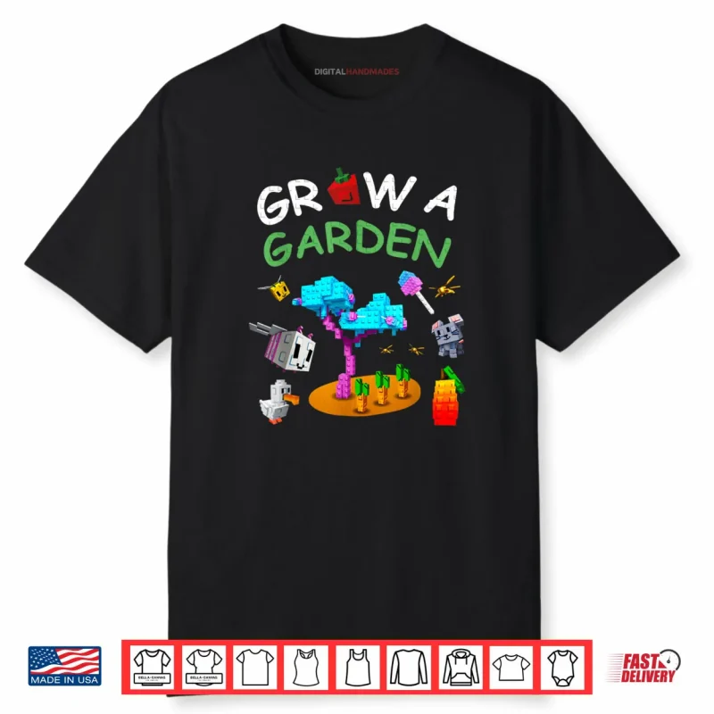 Grow A Garden Funny Candy Blossom Shirt