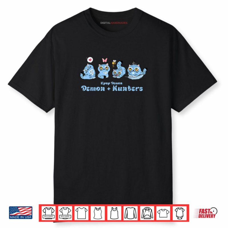 K Pop Hunter Cute Cat Graphic Shirt