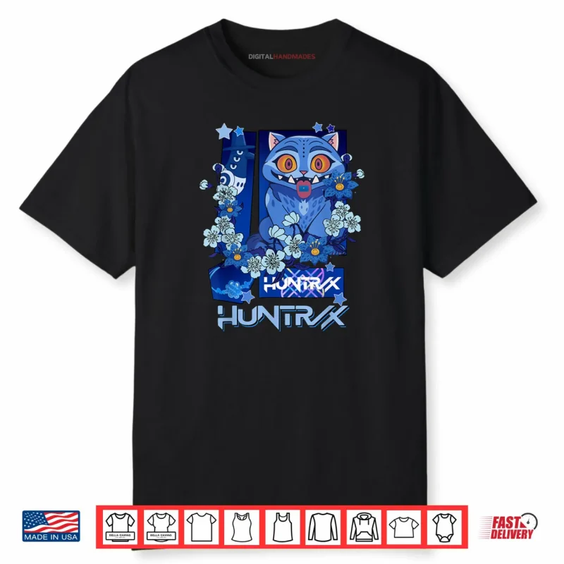 Colorful and Splendid Tiger Derpy Anime Style KPop Demon Hunters Shirt
