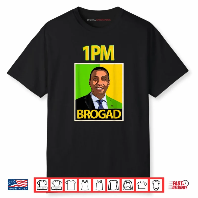 1PM BROGAD JLP Supporters Andrew Holness Shirt