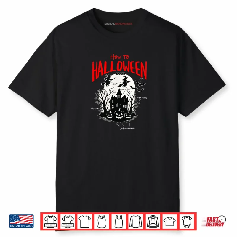 How to Halloween Shirt