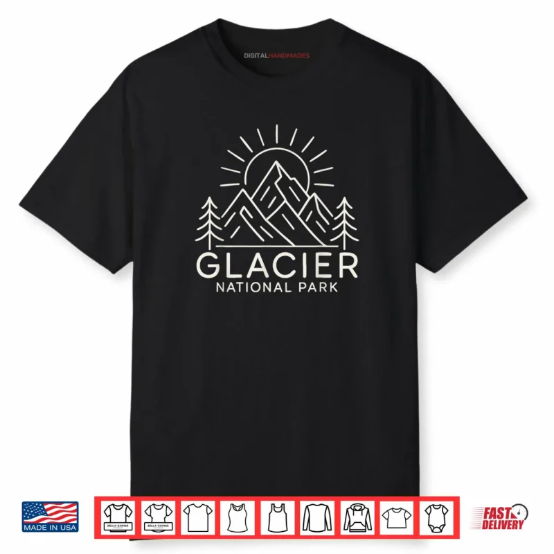 Glacier National Park Montana Shirt