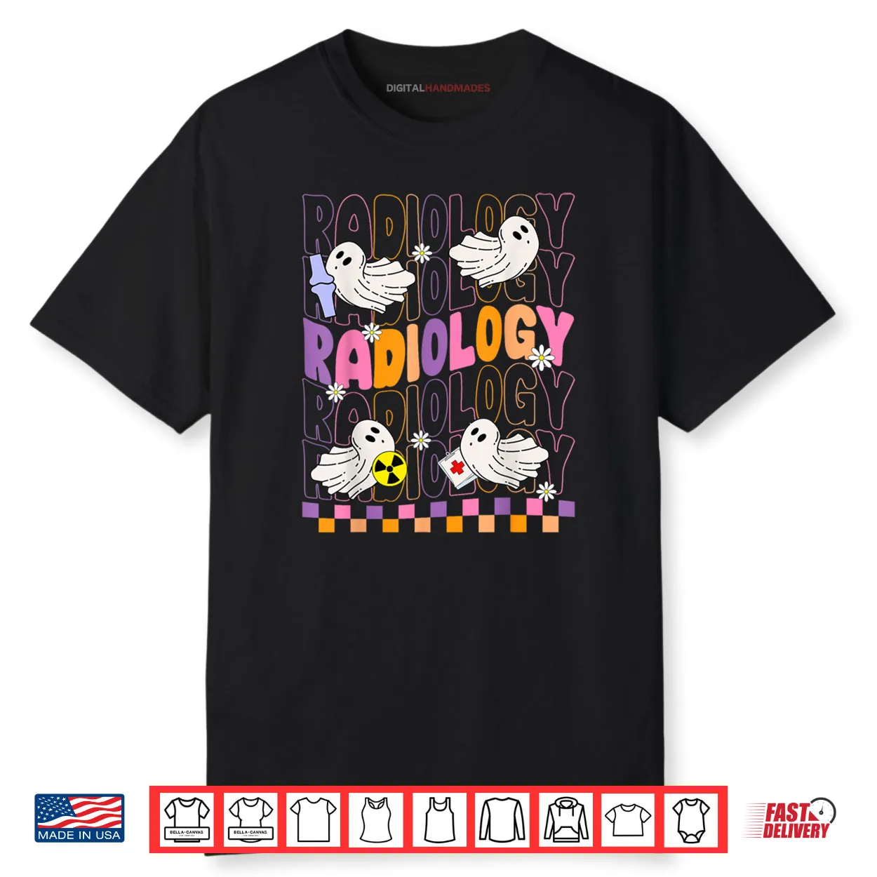 Halloween Radiology Fall Autumn Tech X ray Technologist Shirt