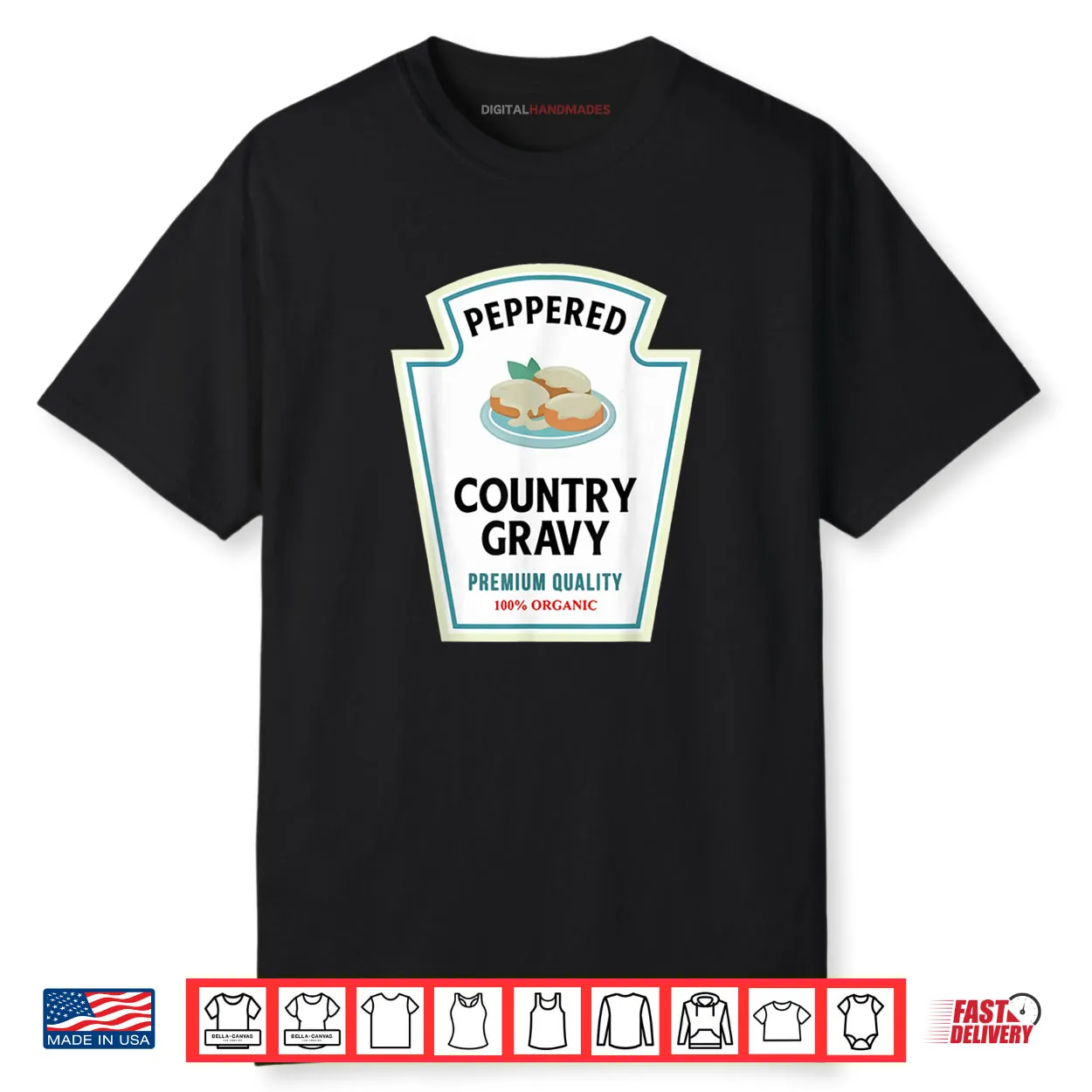 Cute Group Condiments Family Halloween Costume Country Gravy Shirt