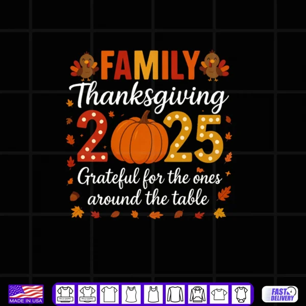 Family Thanksgiving Shirts 2025 Outfits Pajamas Matching Set Shirt 4 Design Family Thanksgiving Shirts 2025 Outfits Pajamas Matching Set Shirt