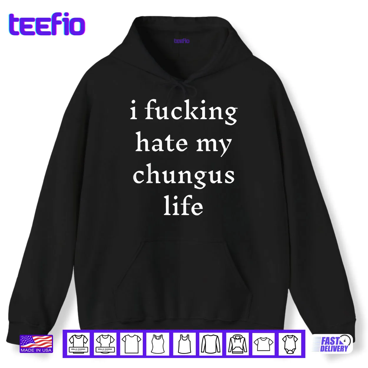 I Fucking Hate My Chungus Life Shirt I Fucking Hate My Chungus Life Shirt
