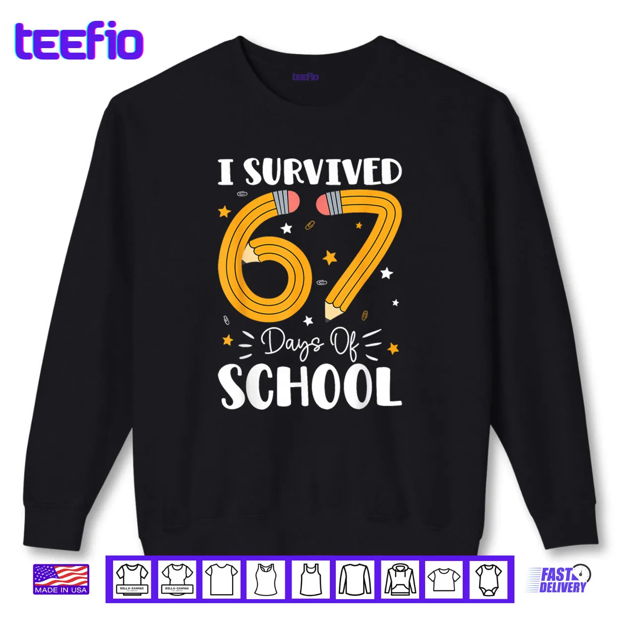I Survived 67 Days of School Funny 67 Teachers Students Meme Shirt I Survived 67 Days of School Funny 67 Teachers Students Meme Shirt