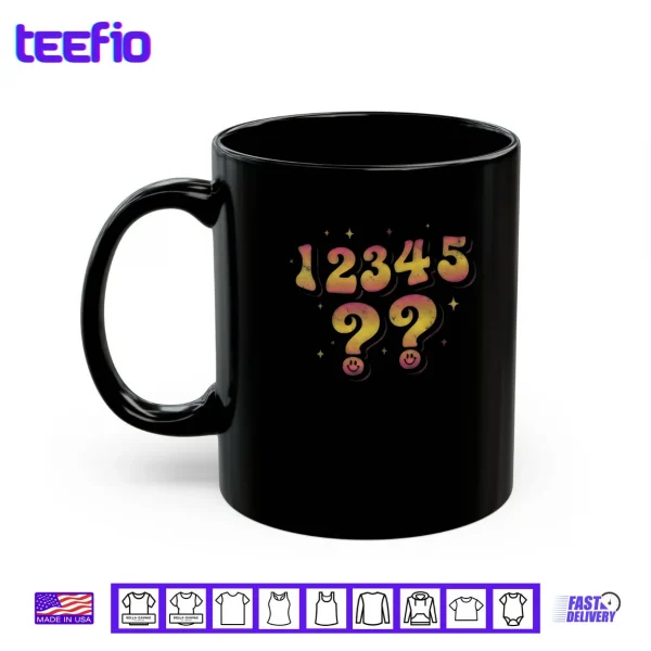 Number Sequence 67 Humor Retro Gradient Shirt 3 Mug Number Sequence 67 Humor Retro Gradient Shirt
