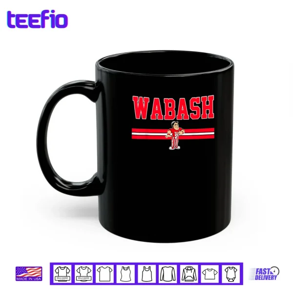Wabash College Vintage Arch Shirt 3 Mug Wabash College Vintage Arch Shirt