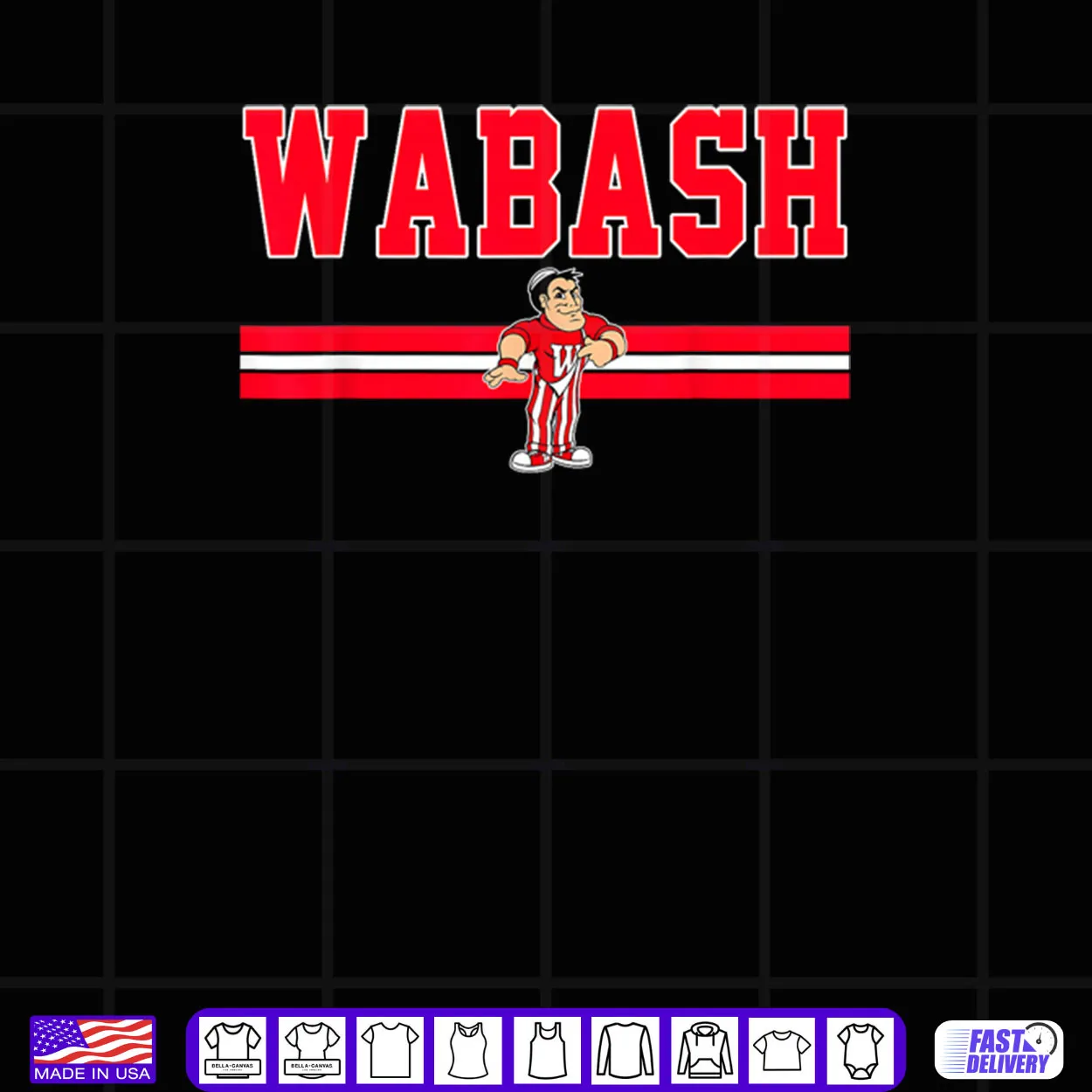 Wabash College Vintage Arch Shirt Wabash College Vintage Arch Shirt
