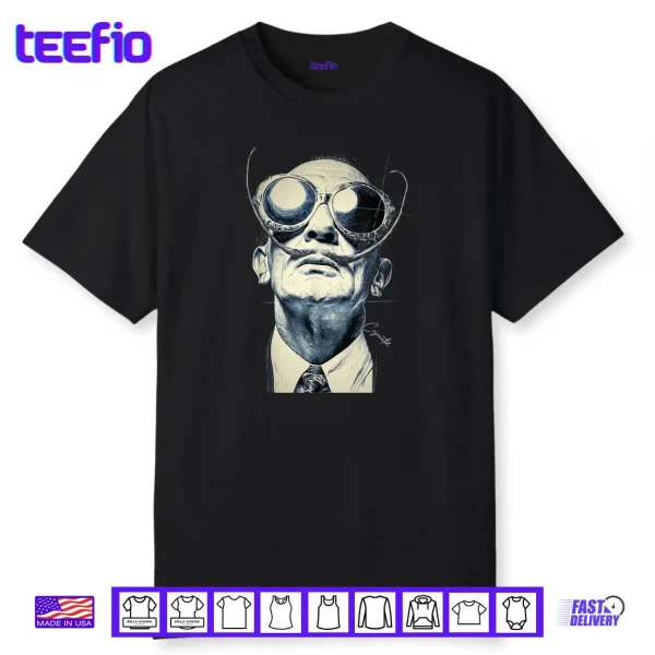 Surreal Art Glasses Portrait Shirt