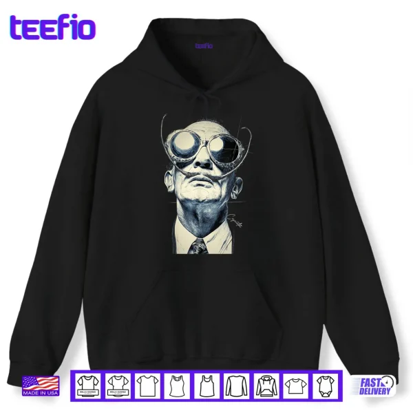 Surreal Art Glasses Portrait Shirt 2 Hoodie Surreal Art Glasses Portrait Shirt